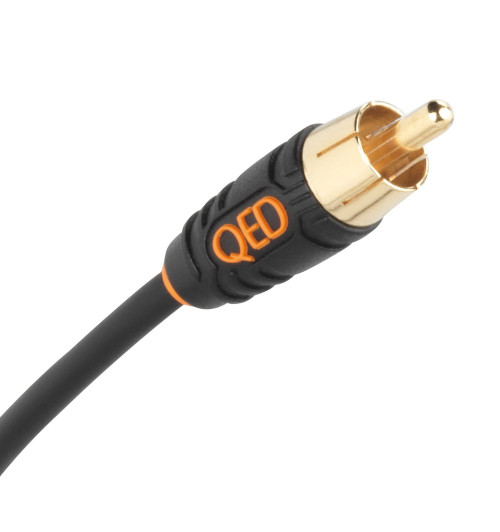 QED Profile Subwoofer QE5101 - Przewód do subwoofera RCA - RCA - 3m
