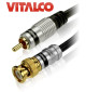 Kabel (przewód) BNC-RCA Vitalco 3m