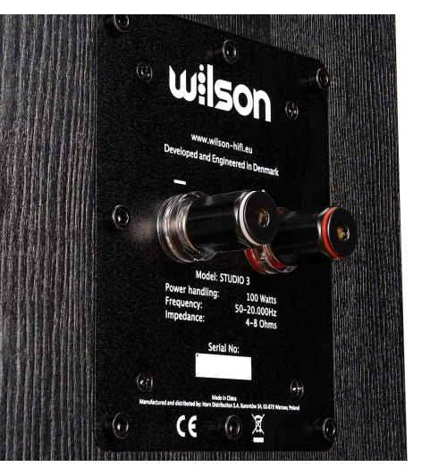 Wilson Studio 3 - Kolumny głośnikowe podstawkowe (para)