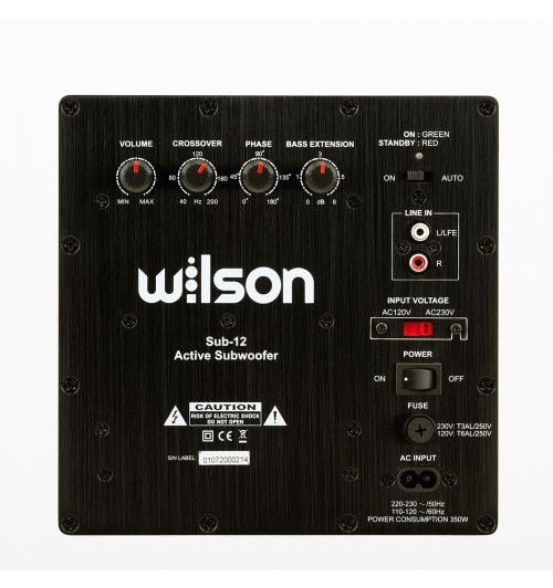 Wilson SUB 12 – Subwoofer aktywny 12"