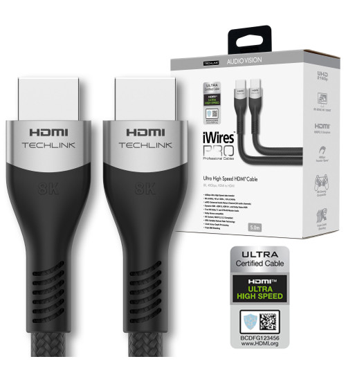 Techlink iWires Pro 8K 711805 – Kabel HDMI Ultra High Speed 5m