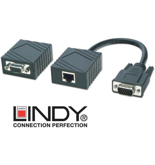 Extender (przedłużacz) VGA Lindy 37571