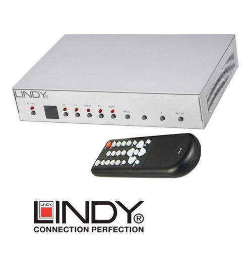 Scaler / konwerter sygnału HDMI Lindy 32596