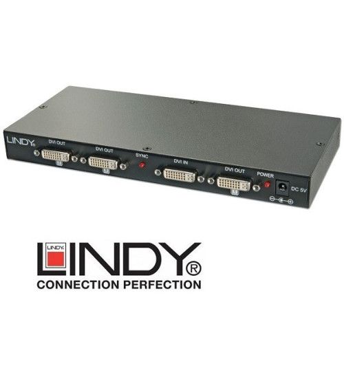 Splitter (rozdzielacz) DVI 1-8 Lindy 38108