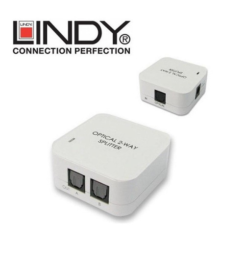 Splitter (rozdzielacz) optyczny Toslink Lindy 70407