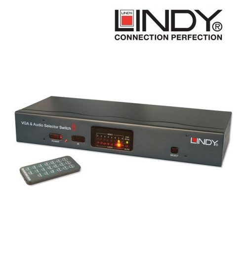 Switch (przełącznik) VGA / Audio Lindy 32584