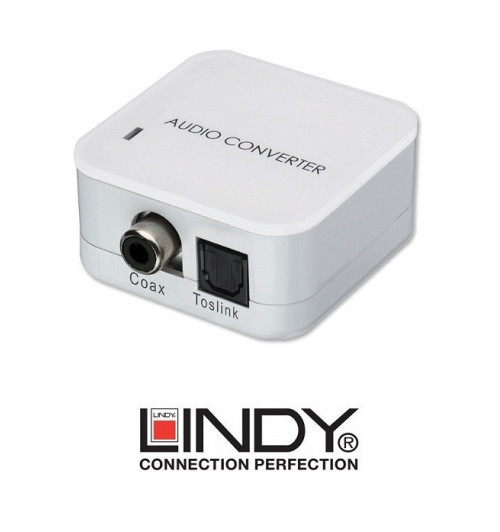 Konwerter SPDIF - Toslink LINDY 70411