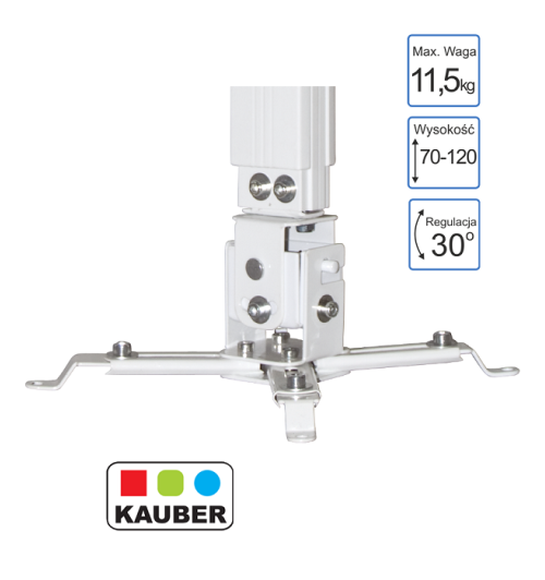 Kauber UP 70-120 uniwersalny uchwyt sufitowy