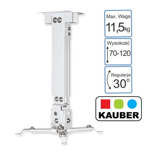Kauber UP 70-120 uniwersalny uchwyt sufitowy