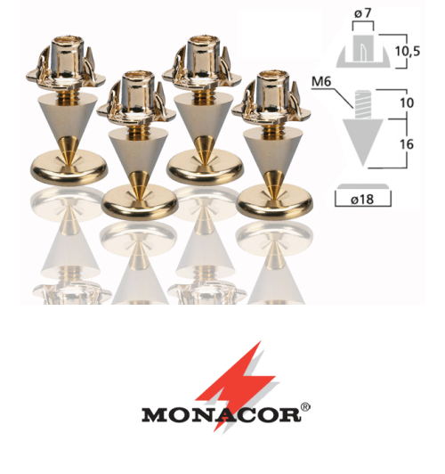 Monacor kolce głośnikowe SPS-10GO
