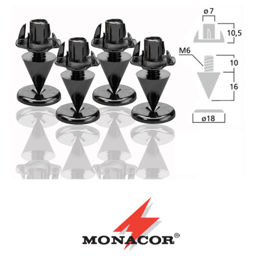 Monacor kolce głośnikowe SPS-10SC