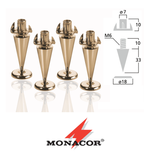 Monacor kolce głośnikowe SPS-35GO
