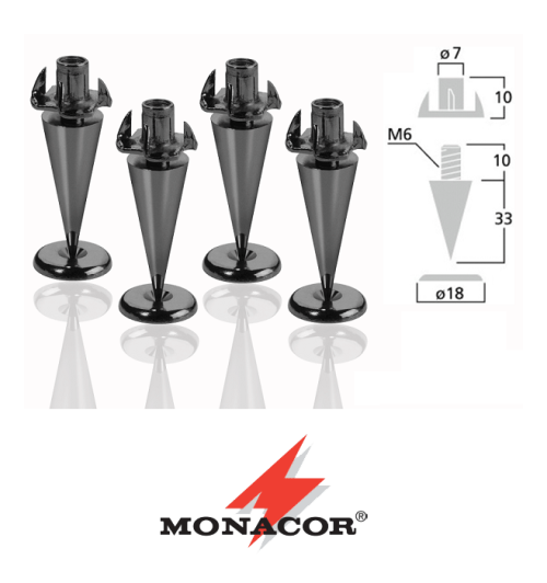 Monacor kolce głośnikowe SPS-35SC