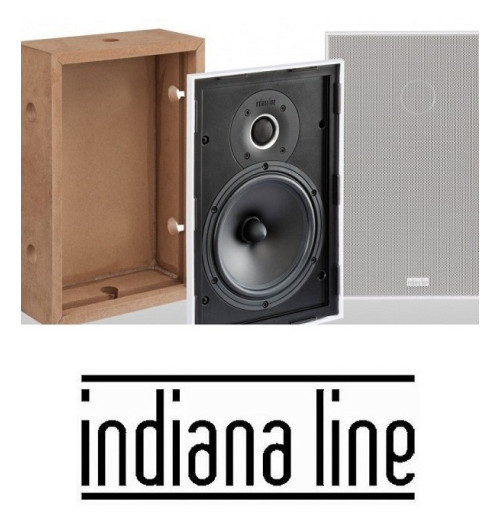 GŁOŚNIKI DO ZABUDOWY INDIANA LINE TESI Q