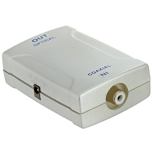 Konwerter audio optyczny RCA (coaxial) - Toslink
