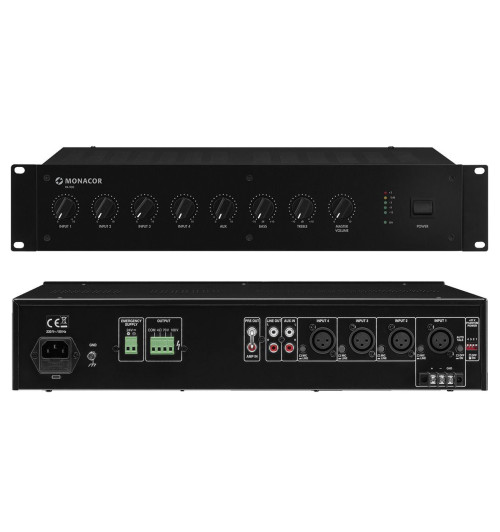Wzmacniacz miksujący PA MONACOR PA-900