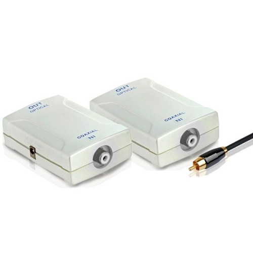 Konwerter audio optyczny RCA (coaxial) - Toslink