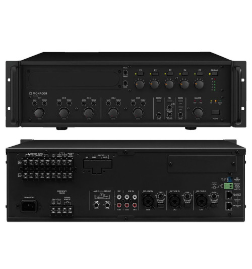 Wzmacniacz miksujący PA MONACOR PA-1240