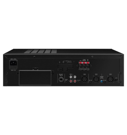 MONACOR PA-1200 - 4-strefowy wzmacniacz miksujący PA mono 120W RMS