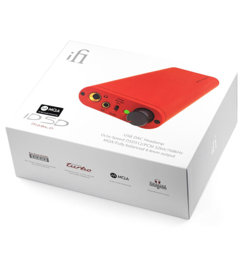 iFi Audio iDSD Diablo - Przenośny wzmacniacz słuchawkowy z DAC