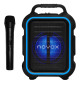 Novox Mobilite Blue - Mobilny system nagłośnieniowy MP3 USB/SD Bluetooth z mikrofonem