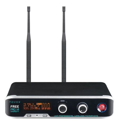 Novox FREE PRO H1D True Diversity - Zestaw bezprzewodowy z mikrofonem dynamicznym