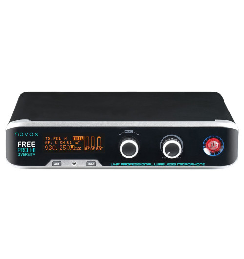 Novox FREE PRO H1D True Diversity - Zestaw bezprzewodowy z mikrofonem dynamicznym