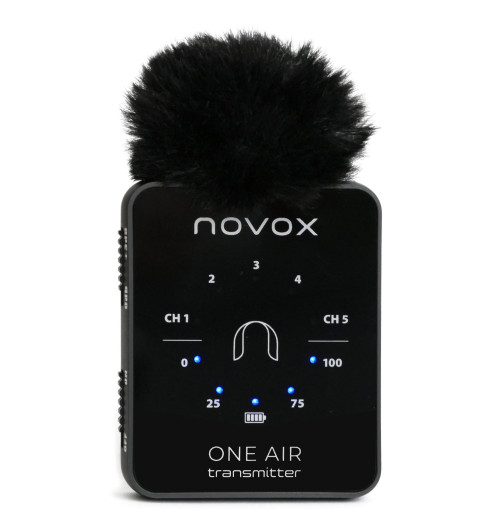 Novox ONE AIR - Zestaw bezprzewodowy z mikrofonem do nagrywania