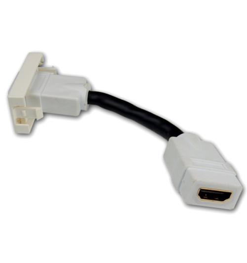 Gniazdo Panel HDMI 1.4 3D FullHD MOSAIC 22.5x45mm