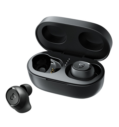 SOUNDPEATS TrueFree 2 - Bezprzewodowe słuchawki dokanałowe Bluetooth 5.0 TWS