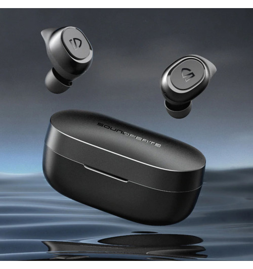 SOUNDPEATS TrueFree 2 - Bezprzewodowe słuchawki dokanałowe Bluetooth 5.0 TWS
