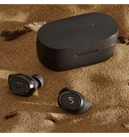 SOUNDPEATS TrueFree 2 - Bezprzewodowe słuchawki dokanałowe Bluetooth 5.0 TWS