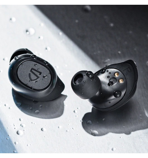 SOUNDPEATS TrueFree 2 - Bezprzewodowe słuchawki dokanałowe Bluetooth 5.0 TWS