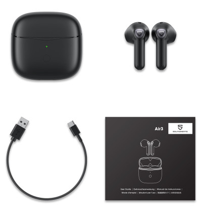 SOUNDPEATS Air3 - Bezprzewodowe słuchawki douszne Bluetooth 5.2 TWS