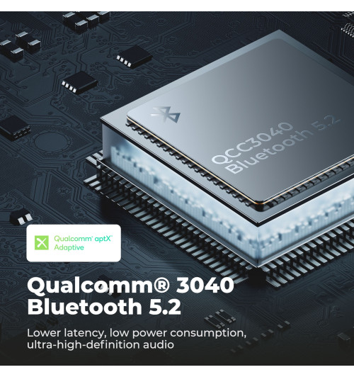 SOUNDPEATS Mini Pro - Bezprzewodowe słuchawki dokanałowe Bluetooth 5.0 TWS z Hybrid ANC