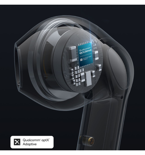 SOUNDPEATS TrueAir2+ - Bezprzewodowe słuchawki douszne Bluetooth 5.2 TWS