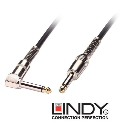Kabel instrumentalny Jack 6.3 mm Lindy