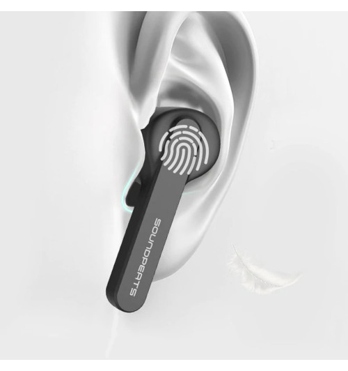 SOUNDPEATS TrueCapsule - Bezprzewodowe słuchawki dokanałowe Bluetooth 5.0 TWS