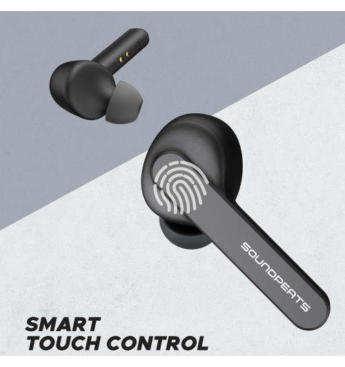 SOUNDPEATS TrueCapsule - Bezprzewodowe słuchawki dokanałowe Bluetooth 5.0 TWS