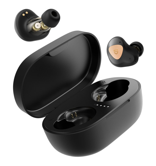 SOUNDPEATS Truengine 3 SE - Bezprzewodowe słuchawki dokanałowe Bluetooth 5.0 TWS