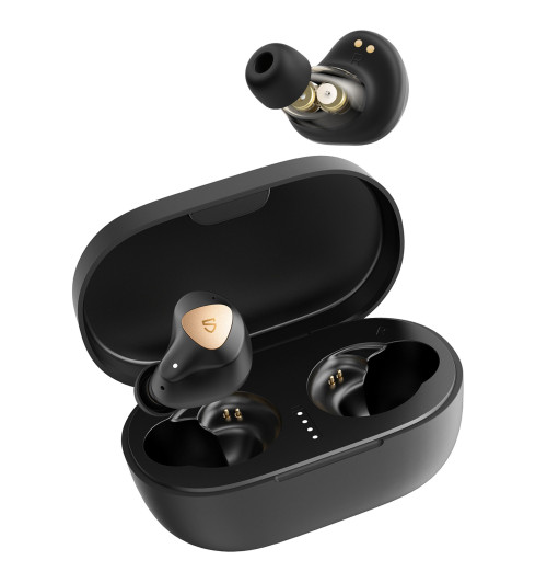 SOUNDPEATS Truengine 3 SE - Bezprzewodowe słuchawki dokanałowe Bluetooth 5.0 TWS