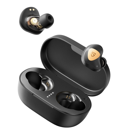 SOUNDPEATS Truengine 3 SE - Bezprzewodowe słuchawki dokanałowe Bluetooth 5.0 TWS