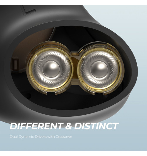 SOUNDPEATS Truengine 3 SE - Bezprzewodowe słuchawki dokanałowe Bluetooth 5.0 TWS