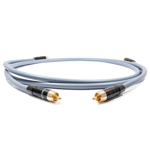 Melodika Gunmetal Edition MD2RG - Kabel interkonekt audio 2 RCA - 2 RCA (Cinch)
