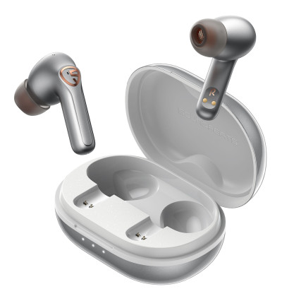 SOUNDPEATS H2 - Hybrydowe bezprzewodowe słuchawki dokanałowe Bluetooth 5.2 TWS
