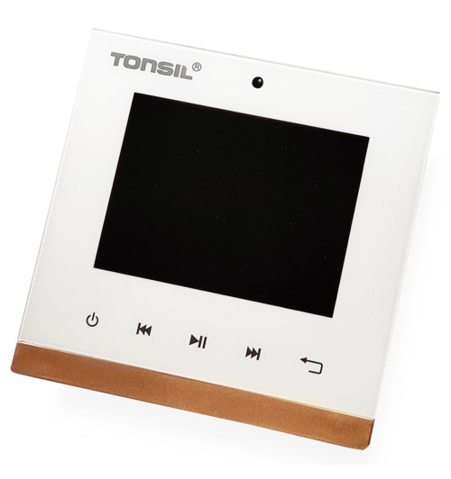 Tonsil WS-35 - Odtwarzacz ścienny 2 x 20W, Bluetooth, microSD, FM, AUX