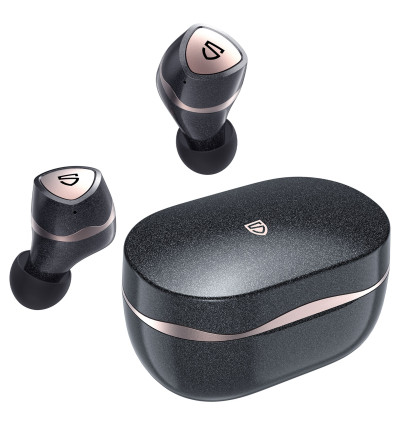 SOUNDPEATS Sonic Pro - Bezprzewodowe słuchawki dokanałowe Bluetooth 5.2 TWS