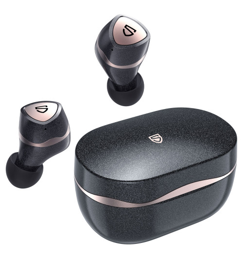 SOUNDPEATS Sonic Pro - Bezprzewodowe słuchawki dokanałowe Bluetooth 5.2 TWS