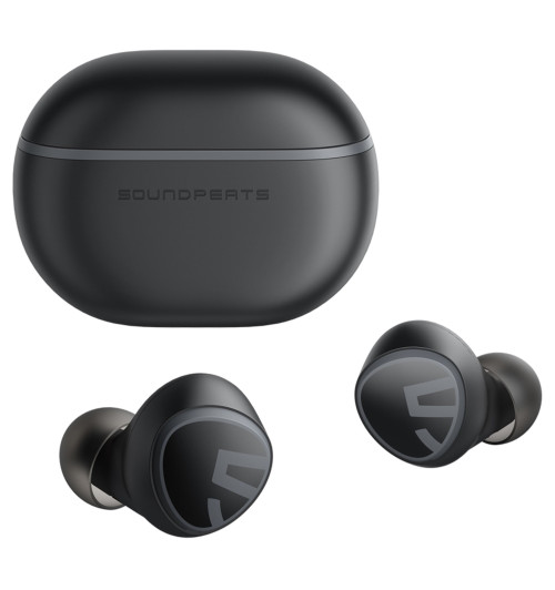 SOUNDPEATS Mini - Bezprzewodowe słuchawki dokanałowe Bluetooth 5.2 TWS