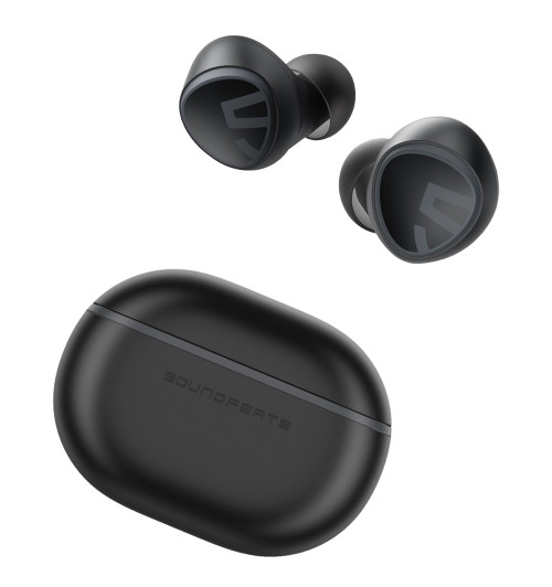 SOUNDPEATS Mini - Bezprzewodowe słuchawki dokanałowe Bluetooth 5.2 TWS